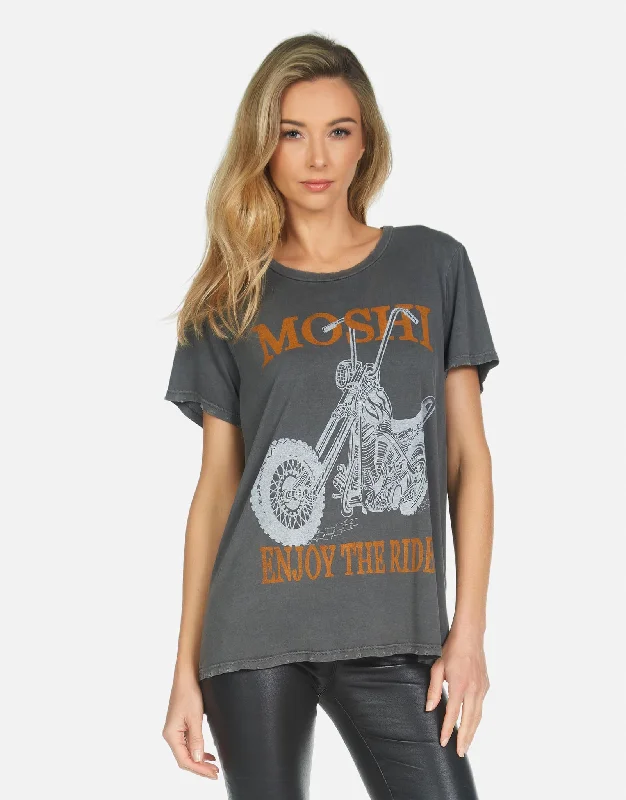 Women's Short-Sleeve BlouseWolf Moshi Ride