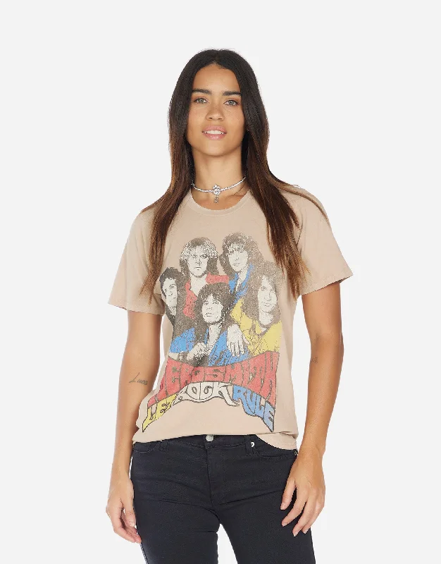 Women's Blouse with Low CollarCroft Vintage Aerosmith