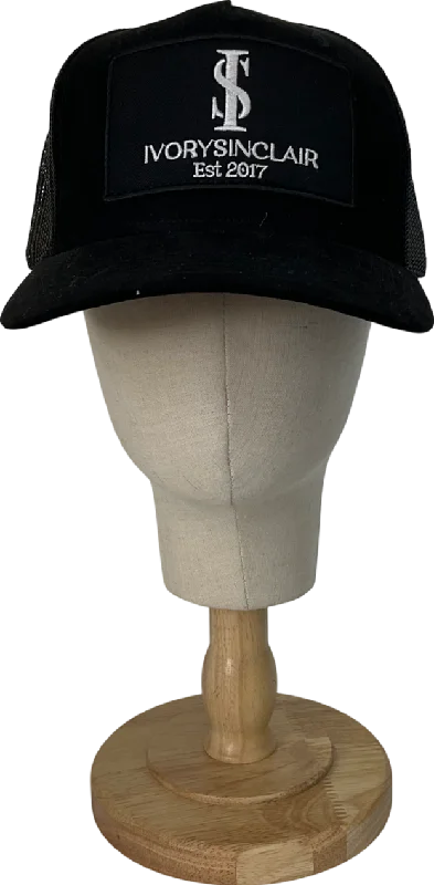 Women's Collarless Design Sweatersivory sinclair Black Ivory Sinclair Limited Edition Cap