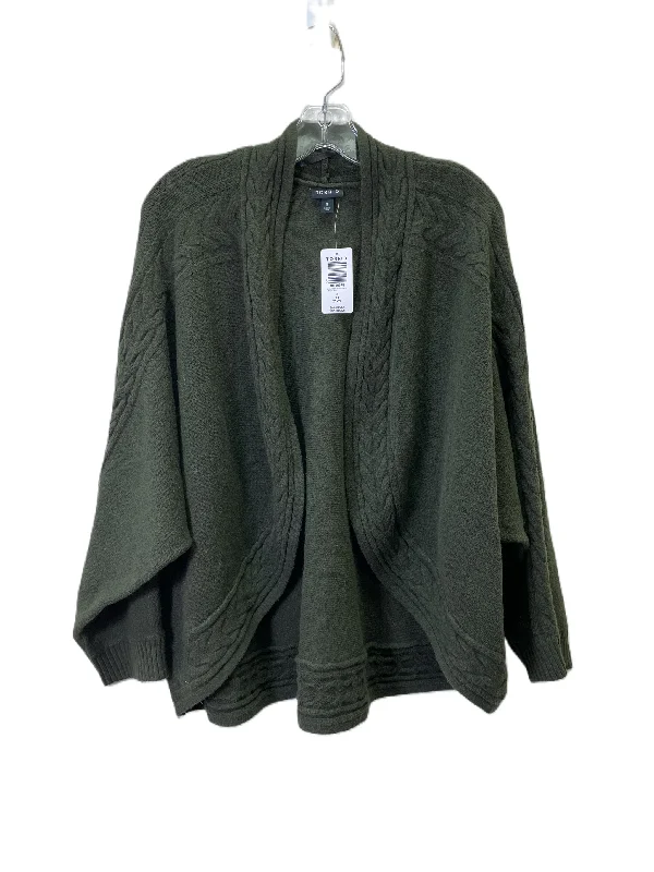 Women's Cropped Length SweatersSweater Cardigan By Torrid In Green, Size: 3x