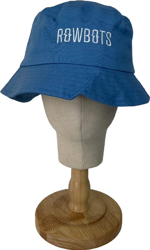 Women's Bosnian Wool Sweatersrowbots Blue Bucket Hat One Size