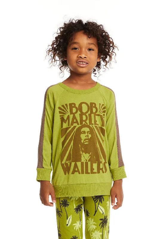 Women's Blouse with Shawl CollarBob Marley and The Wailers Long Sleeve