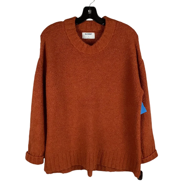 Women's Turkish Wool SweatersSweater By Old Navy In Orange, Size: M