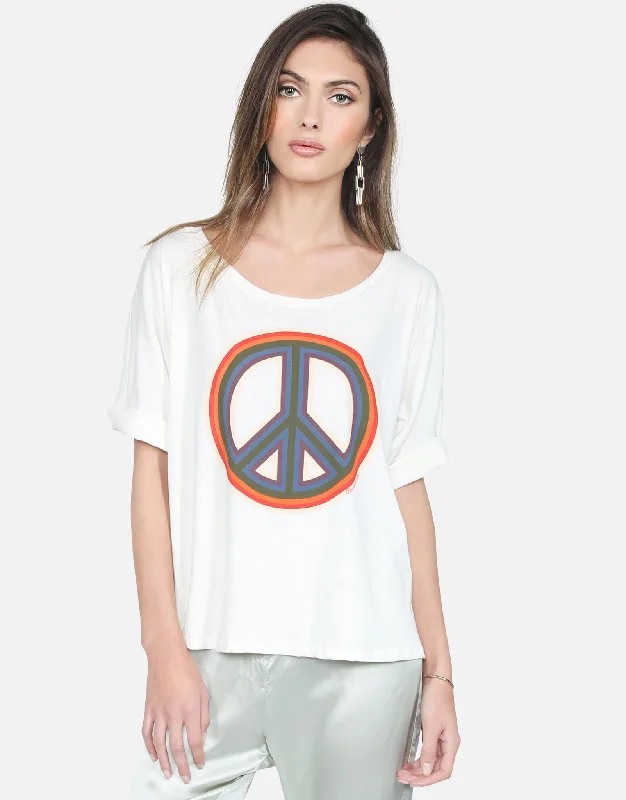 Women's Blouse with BeltBarbie Rainbow Peace