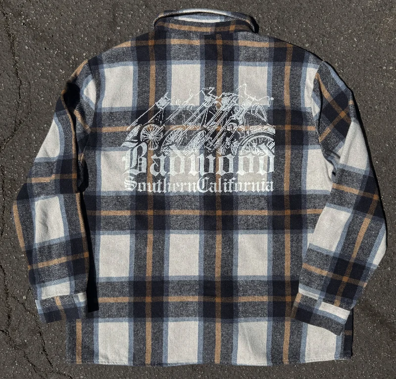 Women's Silk Blouse"SO-CAL" FLANNEL