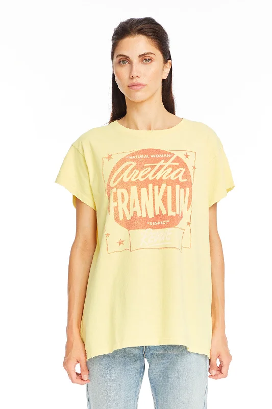 Women's Blouse with Sweetheart CollarAretha Franklin - Respect