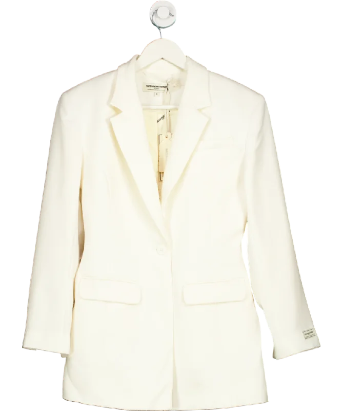 Women's Ukrainian Wool SweatersThe Giving Movement Cream Re-form100 Blazer UK M