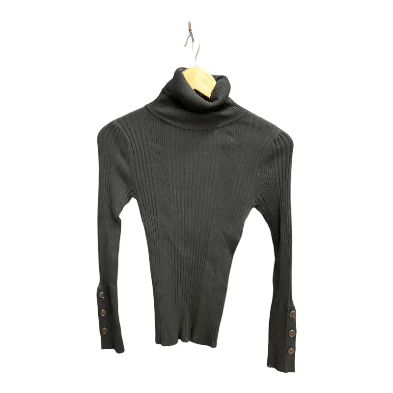 Women's Lapel Collar SweatersSweater By Anthropologie In Black, Size: Xs