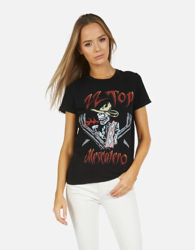 Women's Blouse with Bell SleevesEdda ZZ Top