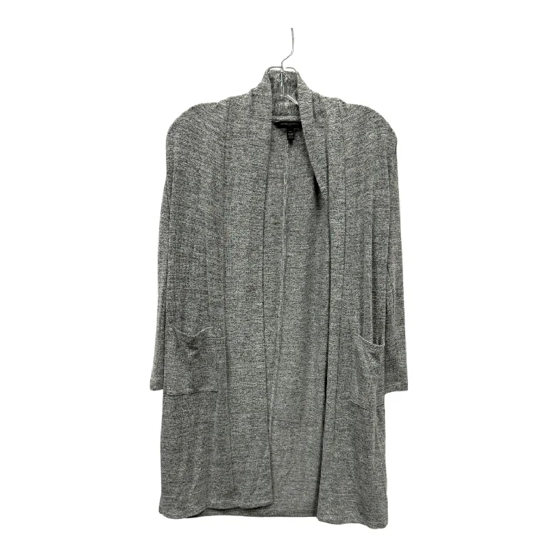 Women's Albanian Wool SweatersSweater Cardigan By Banana Republic In Grey, Size:Xs petite