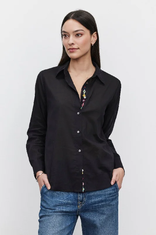 Women's High-Neck BlouseCARISSA SHIRT