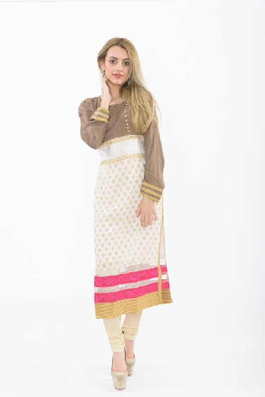 Coffee Crush Long Kurti with Leggings