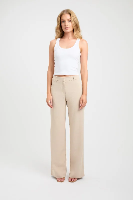 Women's Jodhpurs with Boat NeckAriel Low Rise Pant