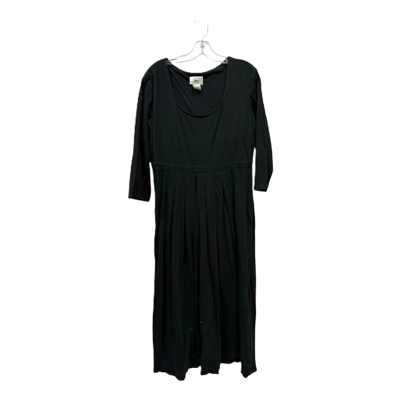 Women's Boat-Neck DressesDress Casual Maxi By casual living  In Black, Size: Xl