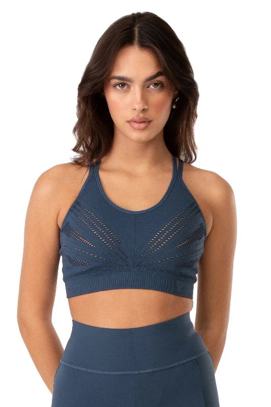 plus-size wireless racerback braCELESTE STRAPPY BRA