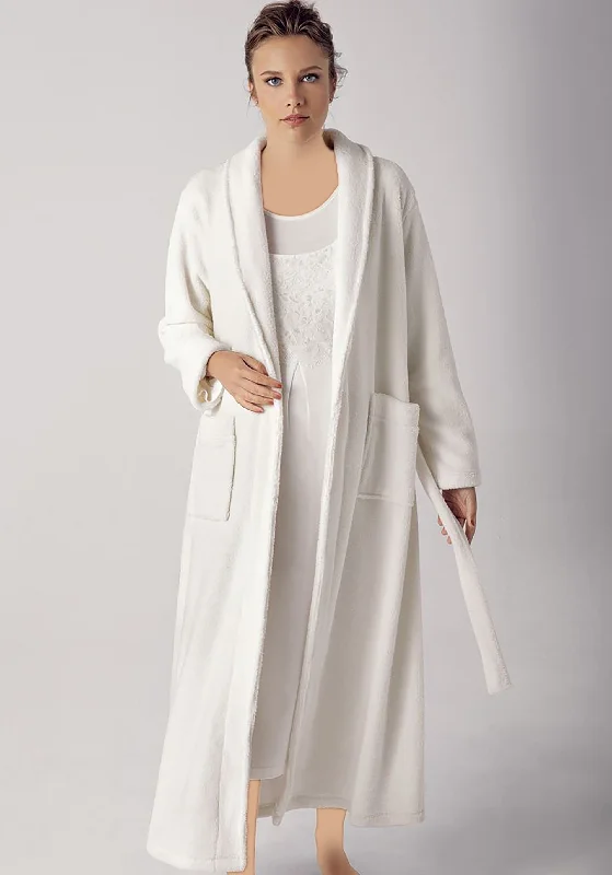 women's pajamas with a timeless appealMaternal Long Robe Set