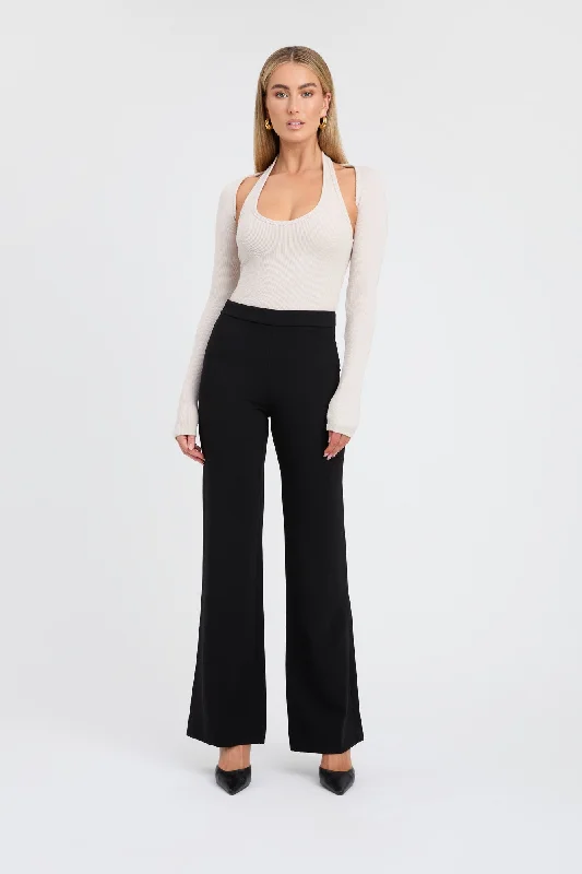 Women's Jodhpurs with Square CollarLux Long Flare Pants