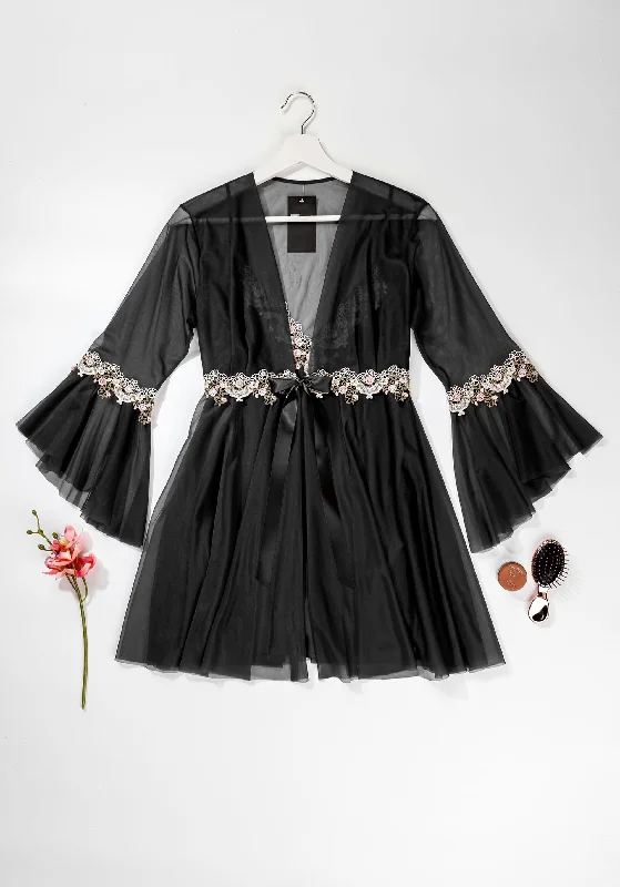 women's button-down pajama shirtsLNGR Robe Set