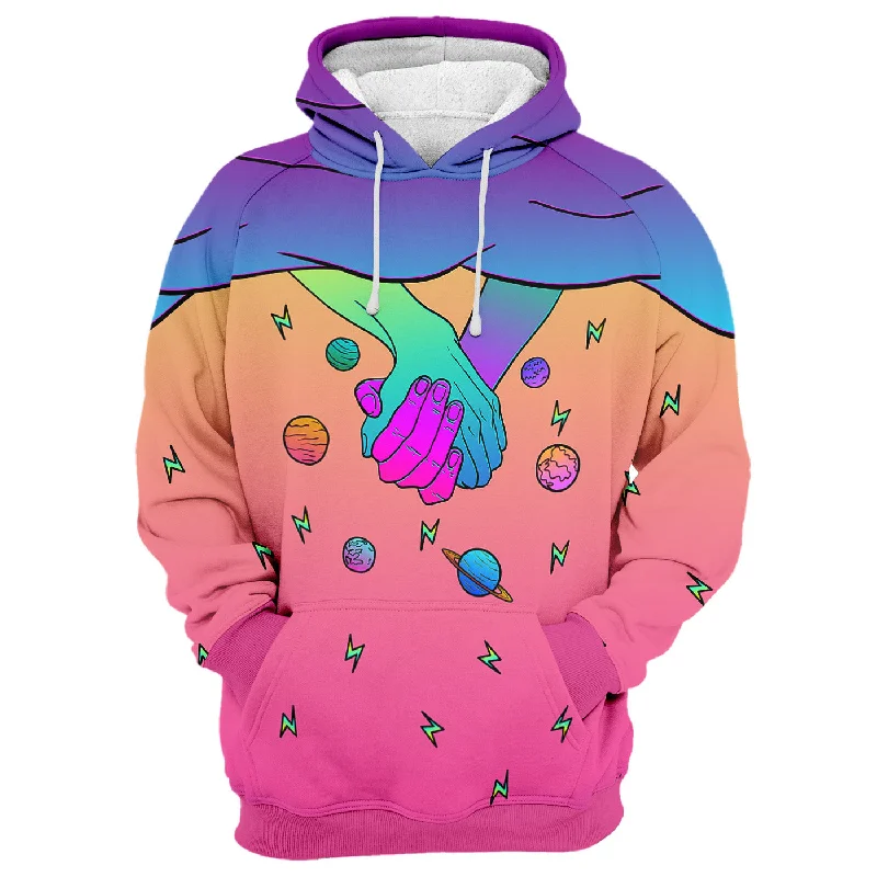 Women's Hooded Sweatshirts with Plush LiningTogether Hoodie