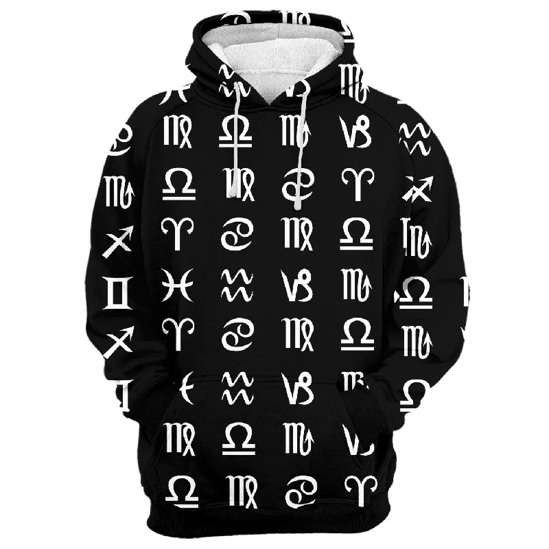 Women's Hooded Sweatshirts with Corduroy LiningZodiac Hoodie