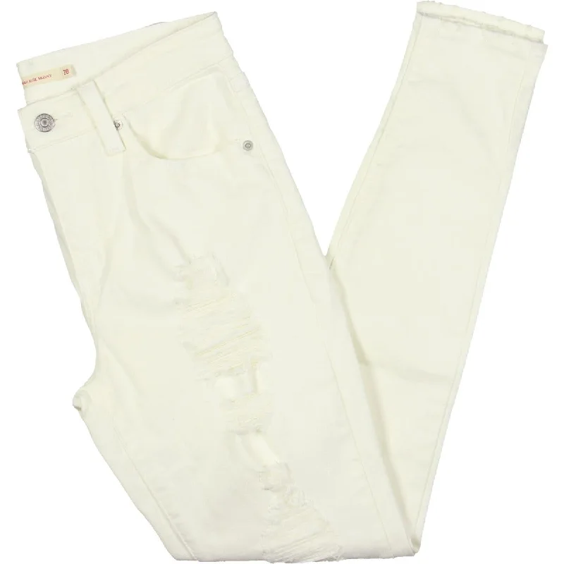 Women's Jodhpurs with Buttons721 Womens High-Rise Destroyed Skinny Jeans