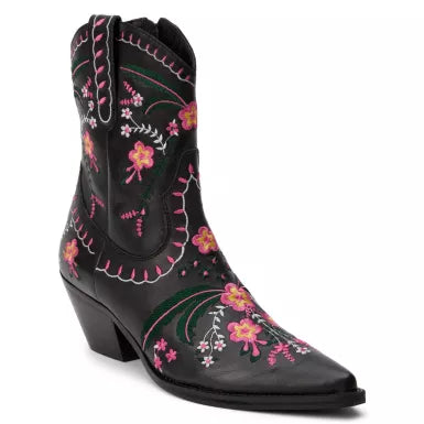 Women's Jumpsuits with Boat CollarMatisse Amber Black Embroidered Boot