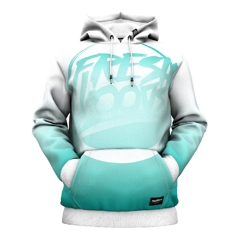 Women's Hooded Sweatshirts with Ribbed WaistTouch The Sky Hoodie