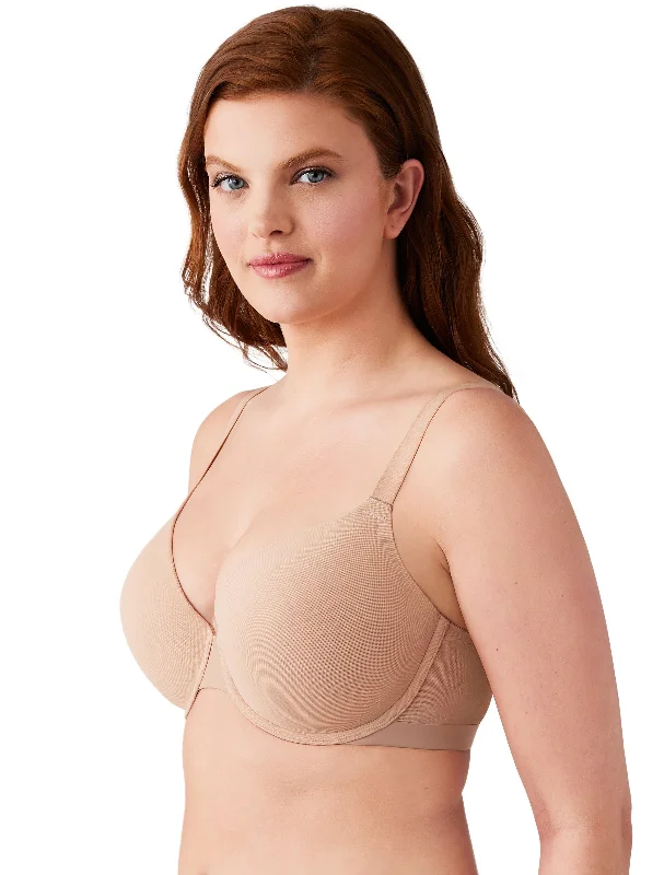 wireless mastectomy bra with soft cupsShape Revelation™ Shallow Top Underwire T-Shirt Bra