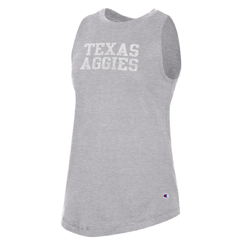 Women's Blouse with Rounded CollarWomen's Tank - Oxford Heather Grey ***