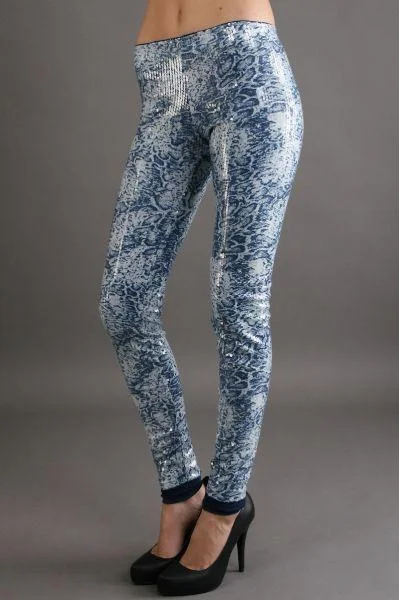 Savee Couture Sequin Leggings