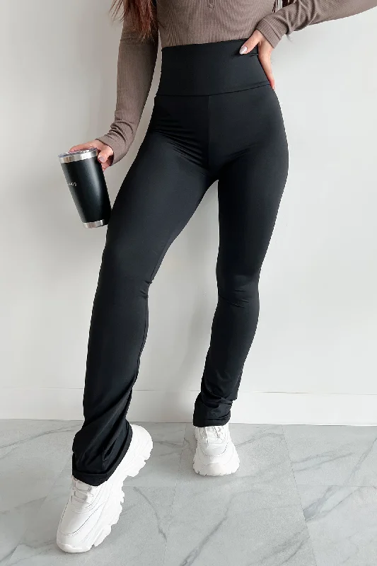 Reshaping My Reality Flare Leggings (Black)