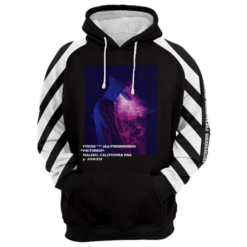 Women's Hooded Sweatshirts with Mid WaistPictured Hoodie