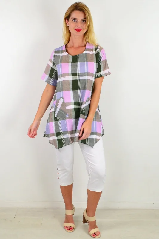 Women's Pleated ShortsCheck Out My Pocket Tunic Top