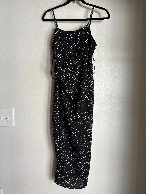 Women's Cap-Sleeve DressesDress Casual Maxi By Pull & Bear In Polkadot, Size: M