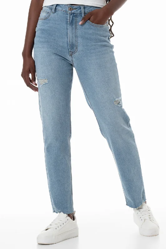 Rf13 Straight Leg Fashion Jeans _ 155036 _ Light Wash