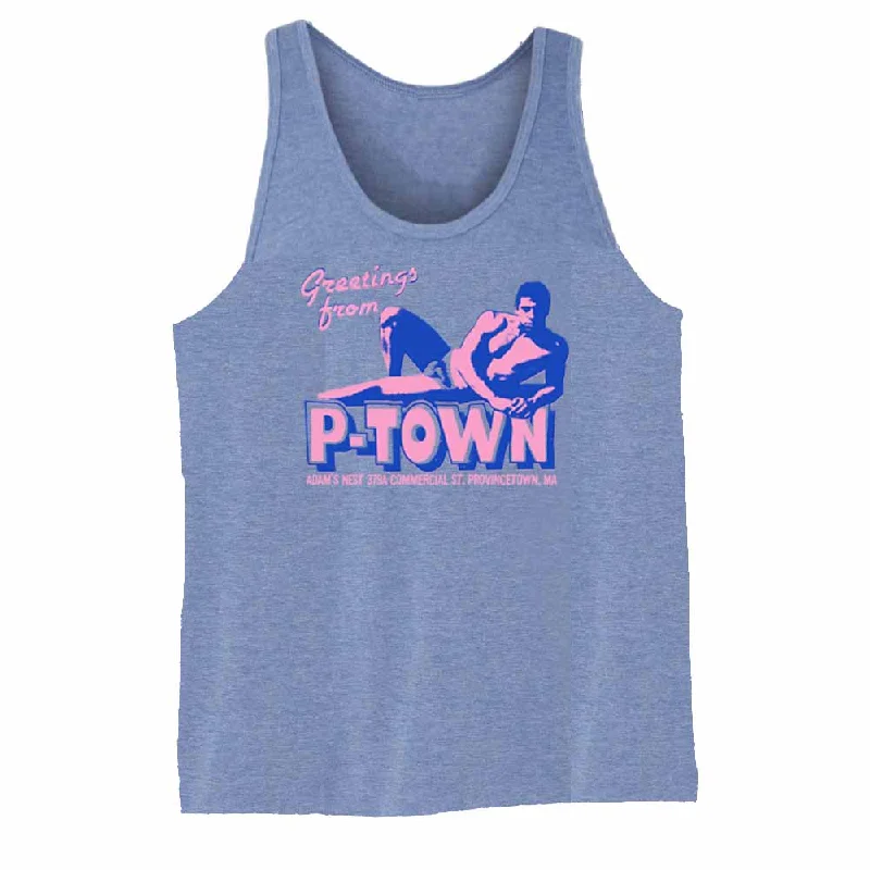 Women's Blouse with Peter Pan CollarGreetings From P-town! Tank