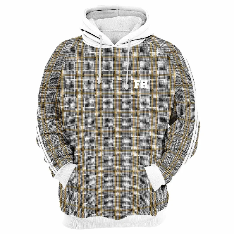 Women's Hooded Sweatshirts with Warm FabricPlaid FH Hoodie