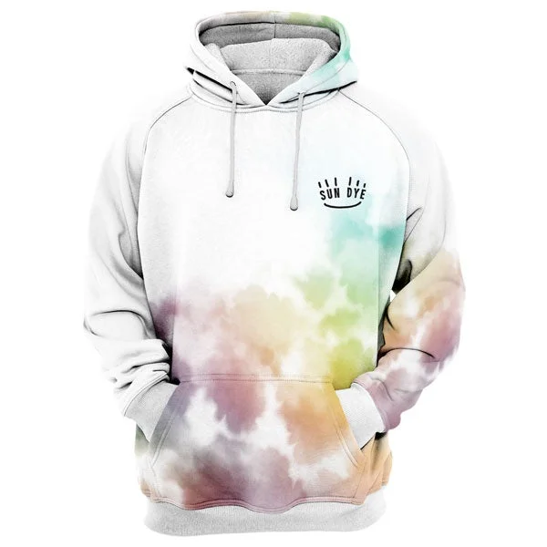 Women's Hooded Sweatshirts with Zipper PocketsSun Dye Hoodie