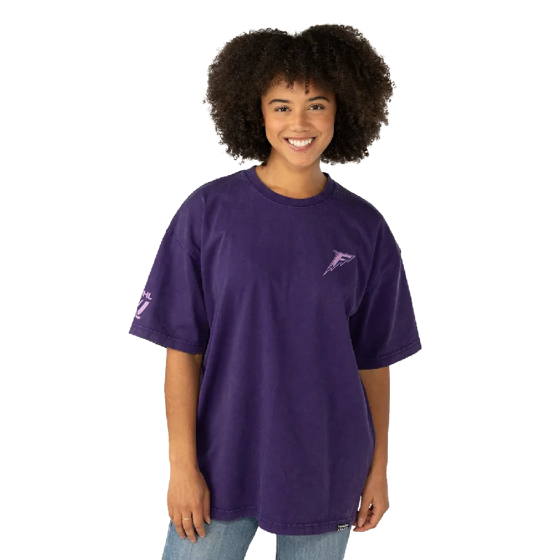 Women's Blouse with HoodBAUER PWHL BOXY TEE MINNESOTA FROST