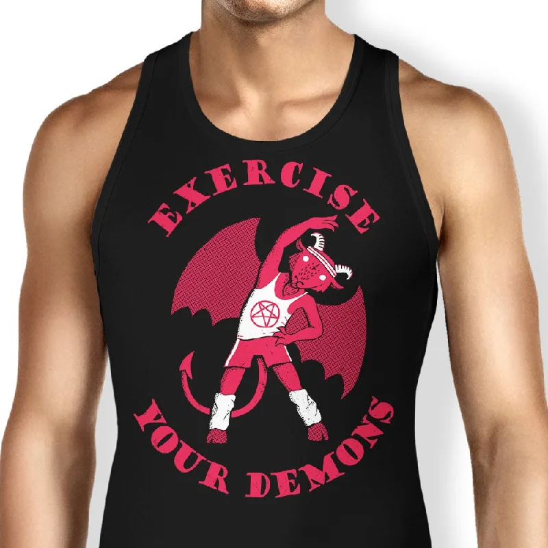 Women's Blouse with Keyhole NeckExercise Your Demons - Tank Top