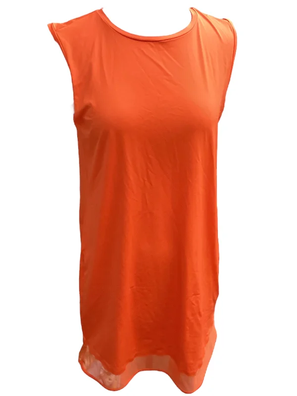 Women's Rounded Collar DressesOrange Athletic Dress Athleta, Size S