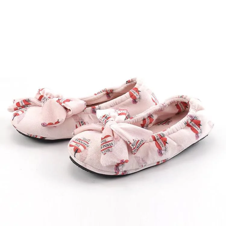 women's pajamas designed for those who believe in sweet dreams and cozy nights.Lovestruck Pink Luxury Ballet Slippers