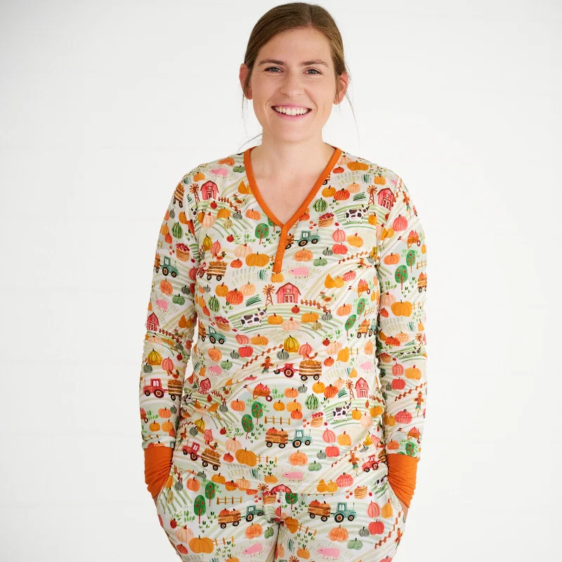 women's pajamas for those who value qualityHappy Harvest Women's Pajama Top