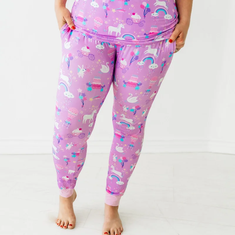 women's pajamas with built-in braMagical Birthday Women's Pajama Pants