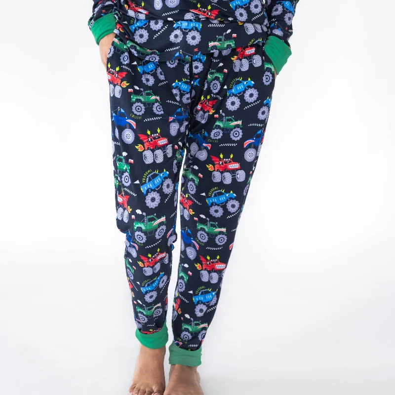 women's pajamas for campingMonster Truck Madness Women's Pajama Pants