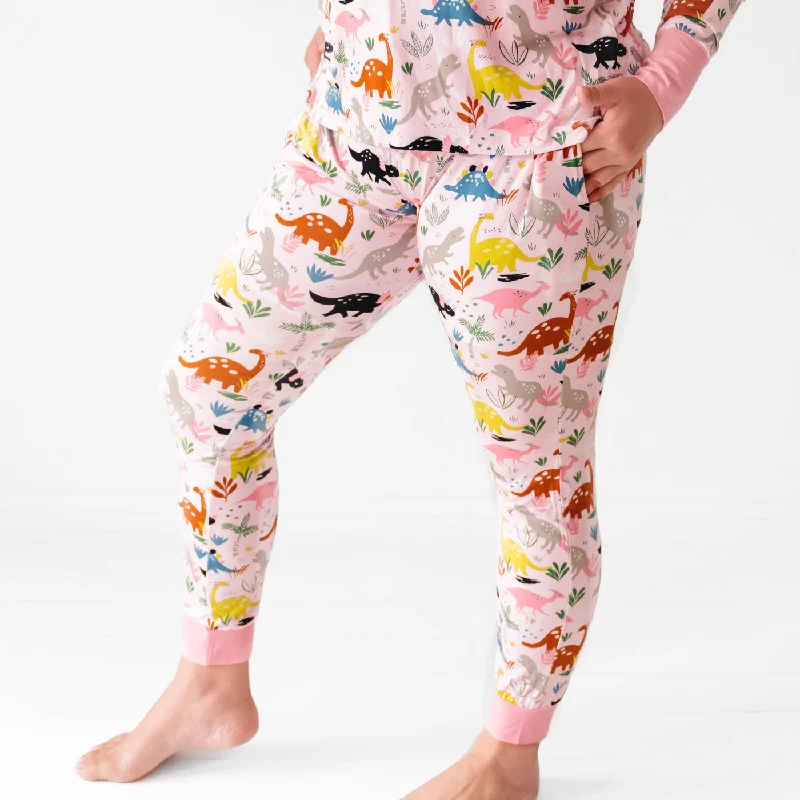 women's pajamas with a touch of luxuryPink Jurassic Jungle Women's Pajama Pants