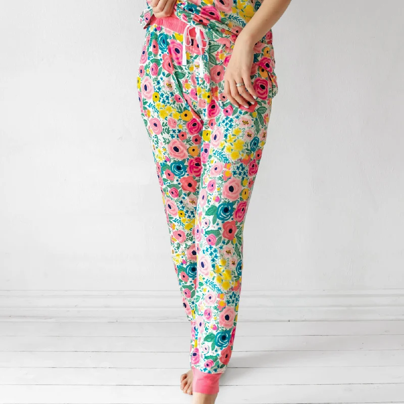 ladies' silk pajama topsSecret Garden Women's Pajama Pants